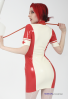 Latexschwester R�ckenansicht
