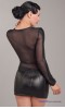 Die R�ckseite des Shirts ist v�llig transparent