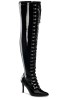 Lackstiefel Weitschaft