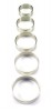 Cockring aus Edelstahl in g�ngigen Durchmessergr��en 15mm breit