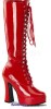 Schn�rstiefel mit bequemem Blockabsatz