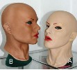 Feminisierungsmaske aus Latex
