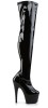 Plateaustiefel Lack