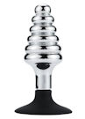 Metallplug ribbed